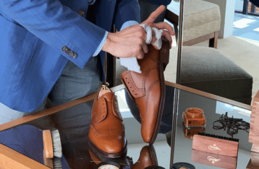 Renowacja butów skórzanych